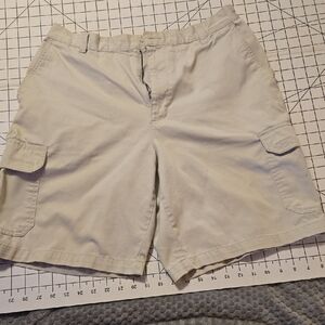 Puritan Men's Light Tan Cargo Shorts 36 SZDC